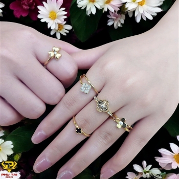 Nhẫn nữ vàng màu (mã NVM 7175)